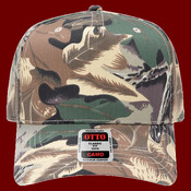 OTTO CAP® Camouflage 5 Panel Mid Profile Baseball Cap