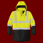 Ansi 107 Class 3 Safety Heavyweight Parka