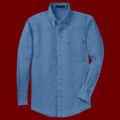 Tall Long Sleeve Denim Shirt