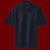 Tall Heavyweight Cotton Pique Polo