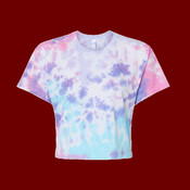 Women's Tie-Dyed Crop T-Shirt