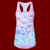 Women's Tie-Dyed Racerback Tank Top