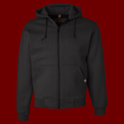 Men's Tall Crossfire Heavyweight Power Fleece Hooded Jacket with Thermal Lining