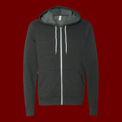 Unisex Sponge Fleece Full-Zip Hoodie Sweatshirt