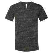 Unisex Textured Jersey V-Neck Tee