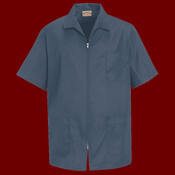 Unisex Zip-Front Smock