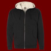Men's Sherpa-Lined Full-Zip Hooded Sweatshirt