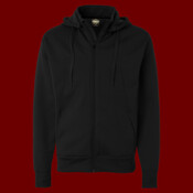 Unisex Poly-Tech Full-Zip Hooded Sweatshirt