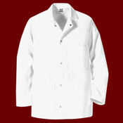 Gripper Front Short Butcher Coat