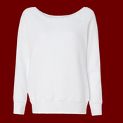 Women’s Sponge Fleece Wide Neck Sweatshirt