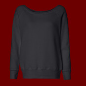 Women’s Sponge Fleece Wide Neck Sweatshirt