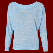Women’s Flowy Off Shoulder Long Sleeve Tee