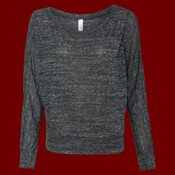 Women’s Flowy Off Shoulder Long Sleeve Tee