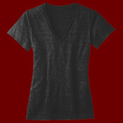 Women’s Triblend Deep V-Neck Tee
