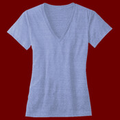 Women’s Triblend Deep V-Neck Tee