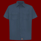 Men's Utility Short Sleeve Work Shirt