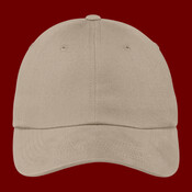 Unstructured Brushed Twill Cap