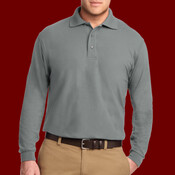 Silk Touch Long Sleeve Polo