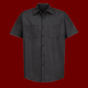 Men's Industrial Short Sleeve Work Shirt