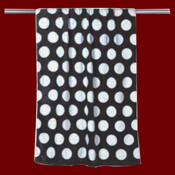 Polka Dot Velour Beach Towel