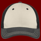 Tri Tone Mesh Back Cap