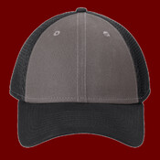 Snapback Contrast Front Mesh Cap