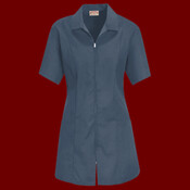 Women's Zip Front Smock
