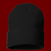 12" Solid Cuffed Beanie