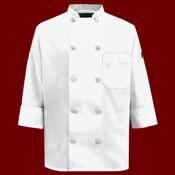 Women's Ten Button Chef Coat