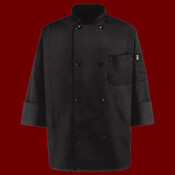 Black Traditional Chef Coat