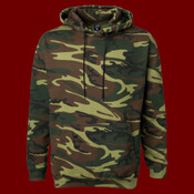 Unisex Camo Fleece Hoodie Sweatshirt
