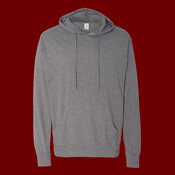 Unisex Lightweight Hooded Pullover T-Shirt