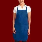 Easy Care Full Length Apron with Stain Release