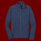 Shaded Crosshatch Soft Shell Jacket