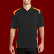 Select Snag Proof Two Way Colorblock Pocket Polo