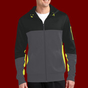 Tech Fleece Colorblock Full Zip Hooded Jacket