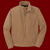 Washed Duck Cloth Flannel Lined Work Jacket