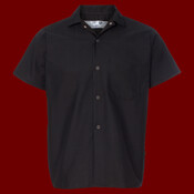 Poplin Cook Shirt with Gripper Closures