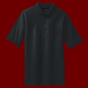 Tall Silk Touch Polo with Pocket