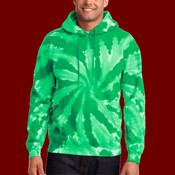 Tie Dye Pullover Hooded Sweatshirt
