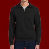Super Sweats ® NuBlend ® 1/4 Zip Sweatshirt with Cadet Collar