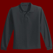Youth Long Sleeve Silk Touch Polo