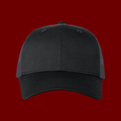 Mesh-Back Twill Trucker Cap