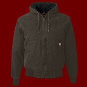 Men's Cheyenne Boulder Cloth™ Hooded Jacket with Tricot Quilt Lining