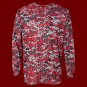 Men's Digital Camo Long Sleeve T-Shirt