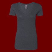 Women’s Triblend Deep V-Neck T-Shirt