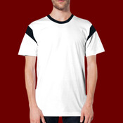 2430 Fine Jersey Contrast Inset S/S T-Shirt