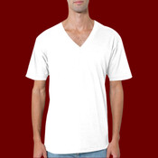 2456 Fine Jersey S/S V-Neck T-Shirt