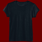 4321 Baby Rib Cap Sleeve T-Shirt