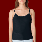 6311 Sheer Jersey Spaghetti Tank